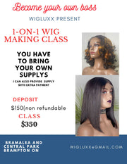 WIG MAKING CLASS 1 ON 1 Home page 950 Wigluxx